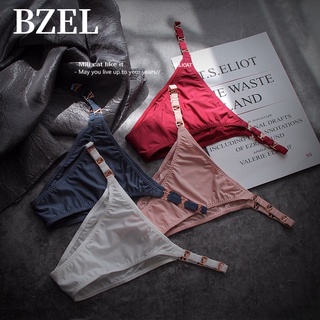 Bzel กางเกงชั้นใน ไร้รอยต่อ ระบายอากาศ พิมพ์ลาย เซ็กซี่ สําหรับผู้หญิง พร้อมส่ง