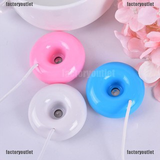 ☆Cod☆【พร้อมส่ง】เครื่องฟอกอากาศทําความชื้น Usb รูปโดนัท ขนาดเล็ก แบบพกพา 1 ชิ้น