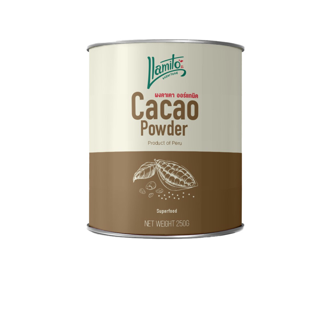 (จัดส่ง 22) Llamito ผงคาเคา ออร์แกนิค (Organic Cacao Powder) ขนาด 250g
