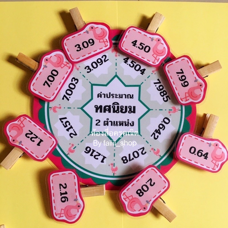 การประมาณค่าทศนิยม-6วงล้อ-สื่อการสอนคณิตศาสตร์