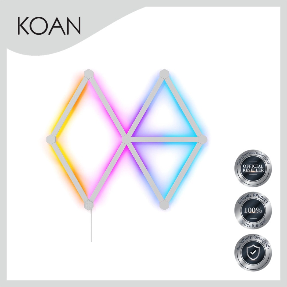 Nanoleaf Lines Starter Kit [9 Packs] | Shopee Thailand