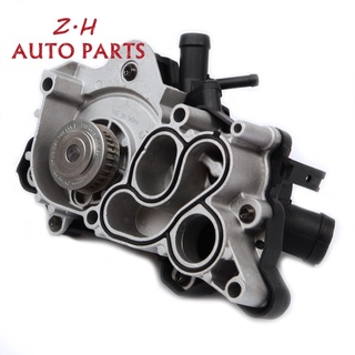 NEW Engine Water Pump Thermostats Assembly 04E 121 600 BD For VW Golf MK7 Passat Tiguan Audi A4 Q3 Skoda Seat 1.4TSI 04E