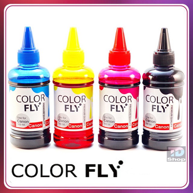 รูปภาพของหมึกเติม Canon ขนาด 100 ml. COLOR FLY แท้ เติม Canon ได้ทุกรุ่นลองเช็คราคา