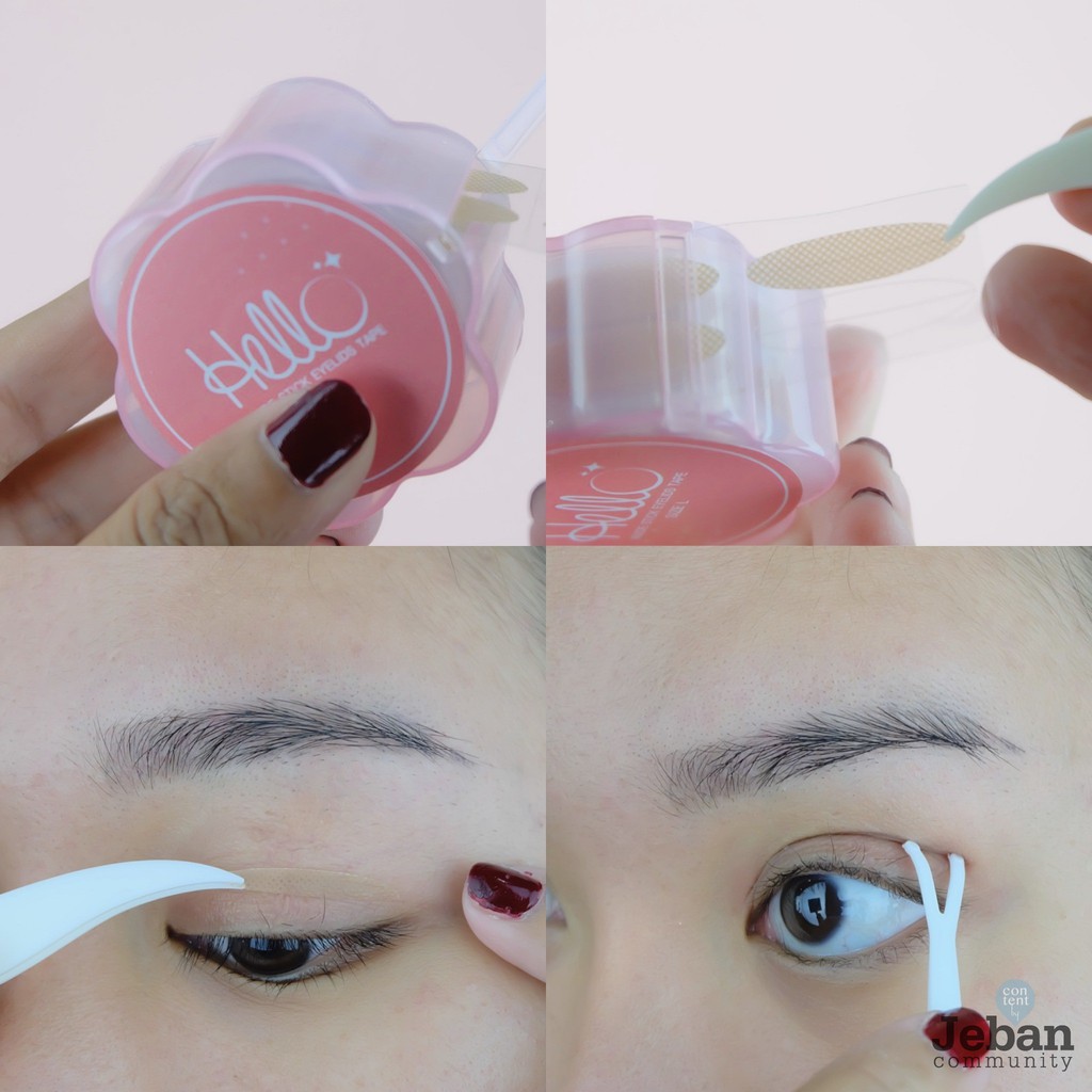 hello-nude-stick-eyelids-tape-300-pairs-สร้างชั้นตาสวยเป๊ะได้