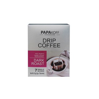 papakoff drip coffee (dark roasted)