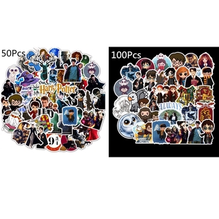 สินค้า Harry Potter Stickers 50Pcs/Set Luggage Laptop Skateboard Doodle Stickers Decal for Toys
