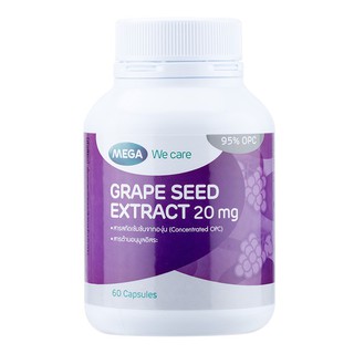 Mega we care  Grape Seed Extract 20 mg