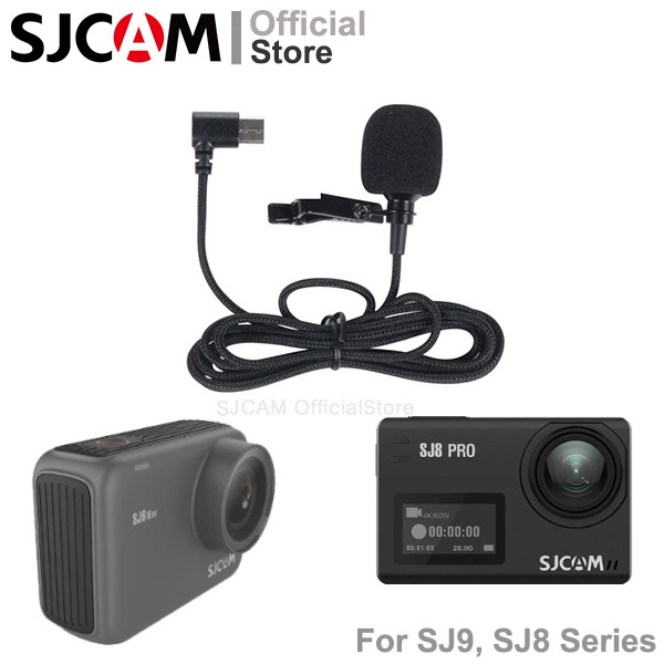 ภาพสินค้าSJCAM EXTERNAL MICROPHONE FOR Action Camera SJ8 SJ9 SERIES ไมโครโฟน กล้องแอคชั่น กล้องติดหมวก กล้องถ่ายวีดีโอ เอสเจแคม จากร้าน sjcam_officialstore บน Shopee ภาพที่ 6
