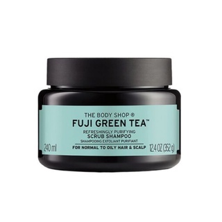 ☑️พร้อมส่ง☑️The body shop Fuji green tea hair scrub 240ml