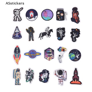 [ASstickers] สติกเกอร์ ลายนักบินอวกาศ สําหรับติดตกแต่งกระเป๋าเดินทาง แล็ปท็อป สเก็ตบอร์ด 50 ชิ้น