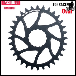 Pass QUEST จานหน้าจักรยานเสือภูเขา 0 มม. ออฟเซต 0T 32T 34T 36T 38T 40T 42T 44T สําหรับ RACEFACE series MTB