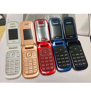 โทรศัพท์มือถือซัมซุง SAMSUNG GT-E1272 ใหม่  (สีดำ)  มือถือฝาพับ ใช้ได้ 2 ซิม ทุกเครื่อข่าย AIS TRUE DTAC MY 3G/4G ปุ่มกด