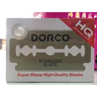 ใบมีดโกน 2คม Dorco (1 กล่องมี 20 ตลับ ตลับละ 5ใบ)