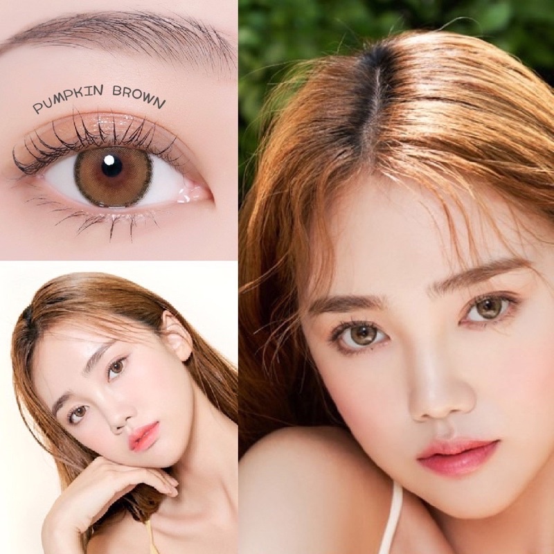 ส่งฟรีems-roze-airy-pumpkin-olive-คอนเเทคเลนส์เกาหลี-รายเดือน-idollens