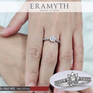 Eramyth jewelry แหวน เงินแท้ SI-0162-R01 งานฝังเพชรสวิลCZ สินค้ามาตรฐานส่งออก(สินค้าพร้อมส่ง)