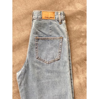 CNG Jeans"👖กางเกงยีนส์ขายาว ทรงกระบอก สีเข้ม-สีอ่อน ⚡️Vintage Style 90s 🔥