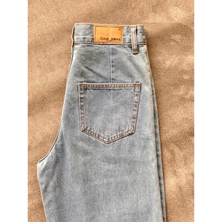 CNG Jeans"👖กางเกงยีนส์ขายาว ทรงกระบอก สีเข้ม-สีอ่อน ⚡️Vintage Style 90s 🔥
