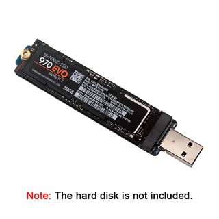 ภาพหน้าปกสินค้าอะแดปเตอร์การ์ด M . 2 NVME to USB 3.0 Adapter M 2 NGFF PCIe SSD ที่เกี่ยวข้อง