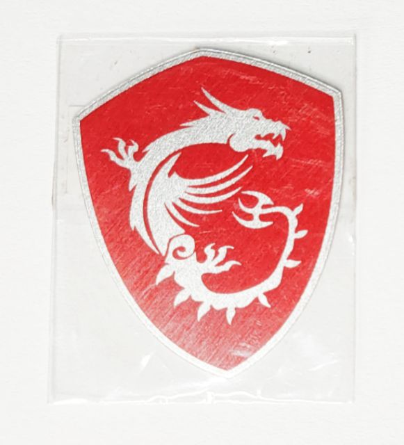 ภาพสินค้าMSI Sticker  จากกล่อง MSI จากร้าน nextcomputer บน Shopee ภาพที่ 3