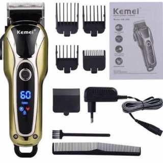 Kemei KM-1990 ของแท้100% แบตเตอเลี่ยนตัดผมไร้สาย