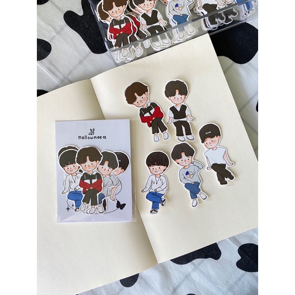 sticker Three man down | Shopee Thailand