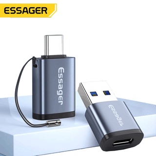 Essager 3.0 /otg type c /micro usb to type c /usb otg type c/ สําหรับเมาส์ โทรศัพท์มือถือ คอมพิวเตอร์ แท็บเล็ต สายเคเบิลข้อมูล