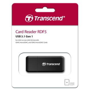 ภาพหน้าปกสินค้าTRANSCEND RDF5 SD/microSD Card Reader USB 3.0 การ์ดรีดเดอร์พกพา ซึ่งคุณอาจชอบราคาและรีวิวของสินค้านี้