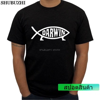 GILDAN ลดราคา เสื้อยืดลําลอง แขนสั้น พิมพ์ลาย Darwin Fish Viva La สําหรับผู้ชาย