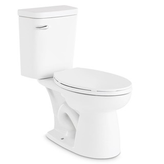 Sanitary ware 2-PIECE TOILET KARAT K-31147X-S-WK 3.75L WHITE sanitary ware toilet สุขภัณฑ์นั่งราบ สุขภัณฑ์ 2 ชิ้น KARAT