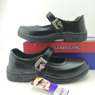 ภาพหน้าปกสินค้า(6107) Gerry Gang รองเท้านักเรียน สีดำ รุ่น G6107 เบอร์ 35-44 **มีไซส์ใหญ่พิเศษด้วยค่ะ** ซึ่งคุณอาจชอบราคาและรีวิวของสินค้านี้