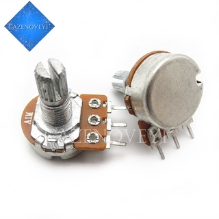 2pcs/lot Imports diaphragm 148 single - potentiometer A105 handle length 15MM flowers with 41 points step A1M In Stock