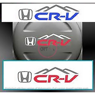 Cfs 319b สติกเกอร์ไวนิล ลายภูเขา Honda Crv Cr-V Rd 1 Rd 2 Rd 3 สําหรับติดตกแต่งยางรถยนต์