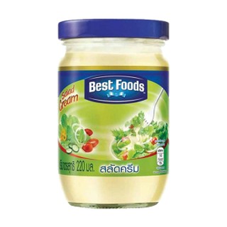 Best Foods Salad Cream เบสท์ฟู้ดส์ สลัดครีม 220 มล.