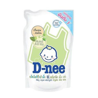 น้ำยาซักผ้าเด็กชนิดเติม D-NEE 600มิลลิลิตร สีเขียว