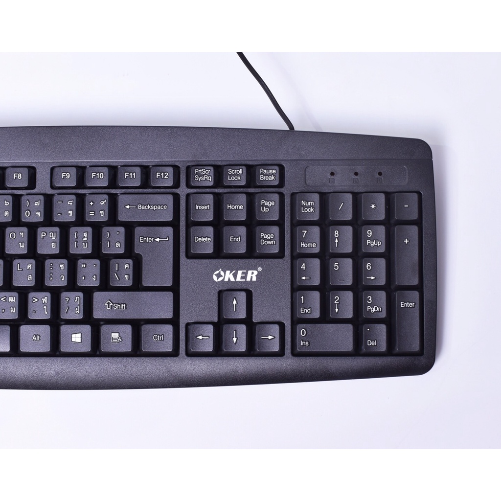 oker-keybord-mouse-แบบมีสายokerชุดคีย์บอร์ดและเมาส์สีดำ-รุ่นkm-3988