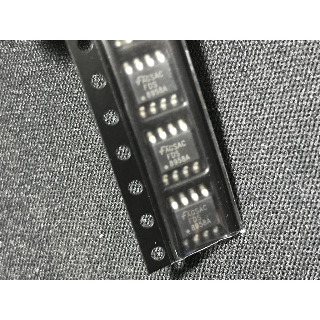 FDS8958A PowerTrench MOSFET N and P-Channel 30V/7A,5A,2W | Shopee Thailand