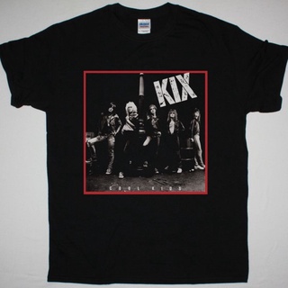 เสื้อยืดผู้ชาย เสื้อยืด ลาย Gildan Likes Kix Cool Kids สีดํา สําหรับเด็ก 1983 S-5XL