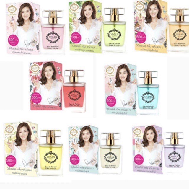 ภาพหน้าปกสินค้าน้ำหอม วิเวียน 30ml. (มีเบอร์1-22) จากร้าน mymelodyshops บน Shopee