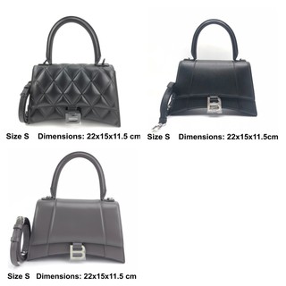 BALENCIAGA Hourglass Crossbody ของแท้ 100% [ส่งฟรี]