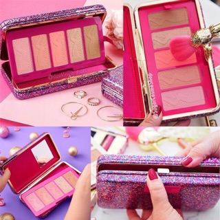 TARTE Life Of The Party Amazonian Clay Blush Palette &amp; Glitter Clutch แท้💯