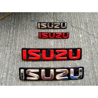 ครอบโลโก้รถยนต์ ISUZU D-Max / ALL NEW D-MAX มี 2 สี