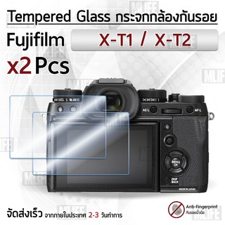 กระจก FujiFilm รุ่น X-T1 / X-T2 กระจกกันรอย ฟิล์มกันรอย กระจกนิรภัย ฟิล์มกระจก กล้อง เคส - Tempered Glass XT1 / XT2