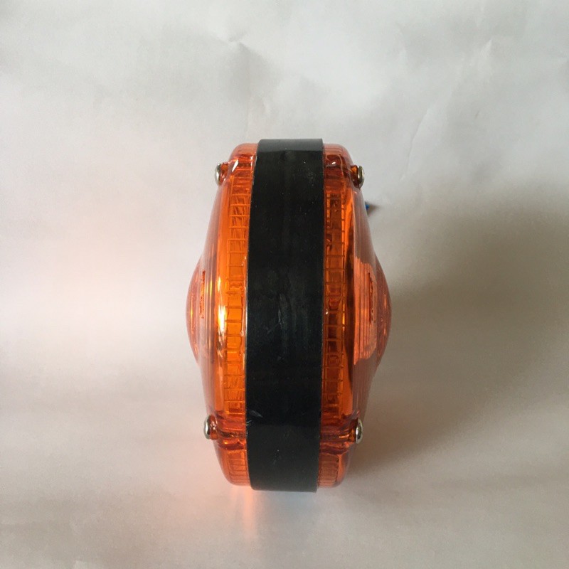 ไฟเลี้ยวกิ๊กก๊อก-838-12v-ขอบดำ-ไฟเลี้ยวรถไถคูโบต้า-ไฟเลี้ยวกลม-4-5-นิ้ว-double-pace-lamp-turn-lamp
