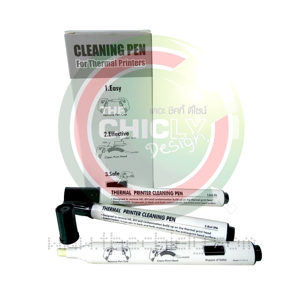 ปากกาทำความสะอาดหัวพิมพ์-cleaning-pen-เครื่องพิมพ์บัตร