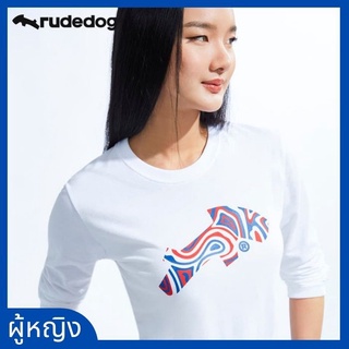 [S-5XL] Rudedog​® เสื้อแขนยาวผู้หญิงรุ่น​ | Lava