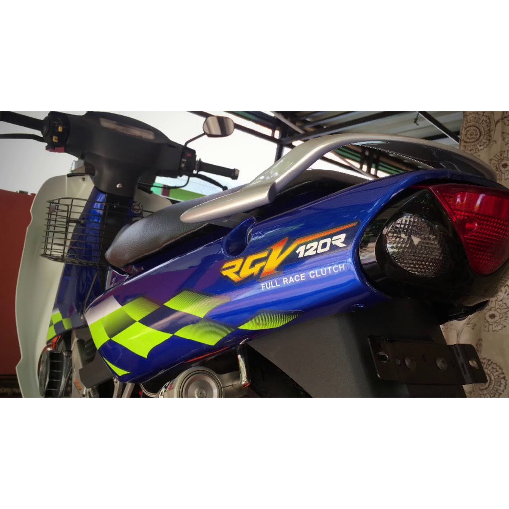 สติ๊กเกอร์ตัวถัง Suzuki RGV 120R - Stripe Stiker Full Race Clutch รุ่น ...