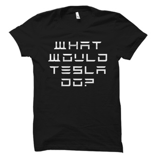 เสื้อยืดโอเวอร์ไซส์เสื้อยืดลําลอง แขนสั้น พิมพ์ลาย Nikola Tesla Do เหมาะกับของขวัญ สําหรับผู้ชายS-3XL