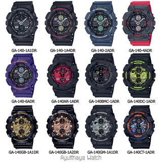 [ของแท้] Casio G-Shock นาฬิกาข้อมือ รุ่น GA-140 ของแท้ รับประกันศูนย์ CMG 1 ปี