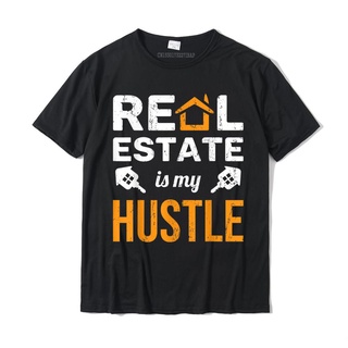 [S-5XL] เสื้อยืด ผ้าฝ้าย พิมพ์ลาย Realtor Is My Hustle Funny House Retail Realtor สําหรับปาร์ตี้วันเกิด 2022