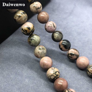 ภาพหน้าปกสินค้าBlack Stripe Rhodonite Beads Stone สีดำลาย ลูกปัดหินรอบ 4-10mm มิลลิเมตรอัญมณีหลวม Spacer เครื่องประดับ DIY ซึ่งคุณอาจชอบราคาและรีวิวของสินค้านี้